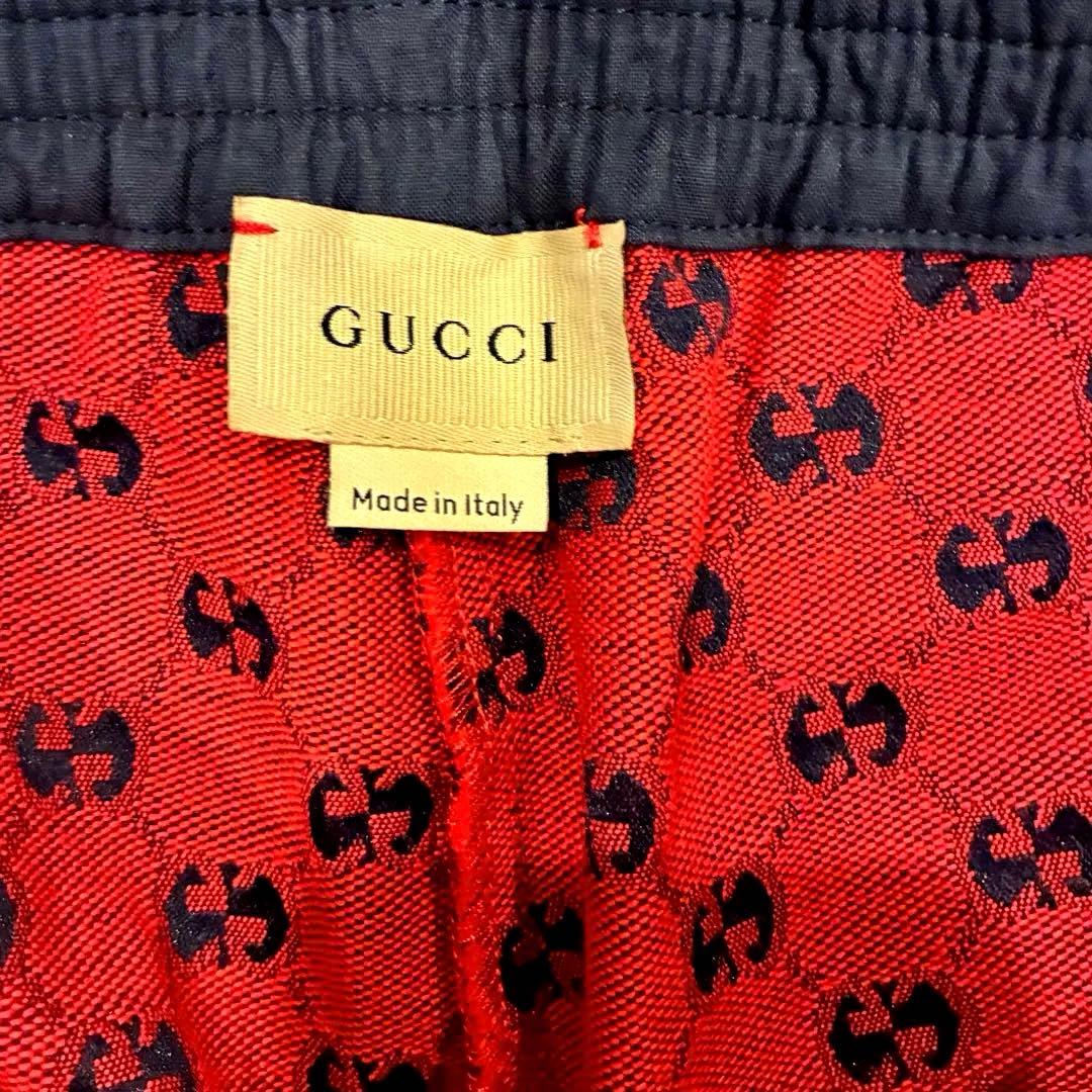 GUCCI グッチ GG柄 ハーフパンツ RED