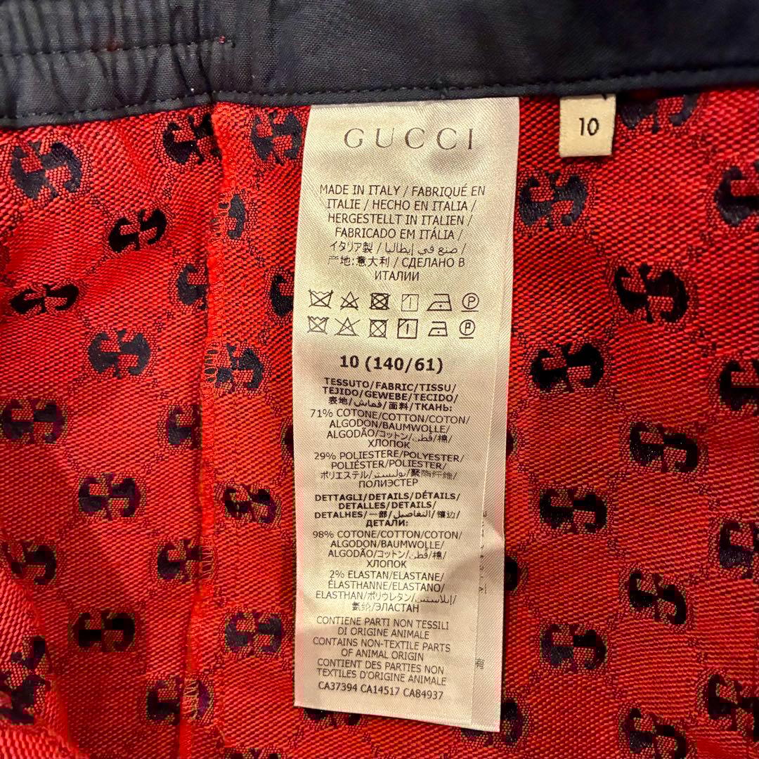 GUCCI グッチ GG柄 ハーフパンツ RED