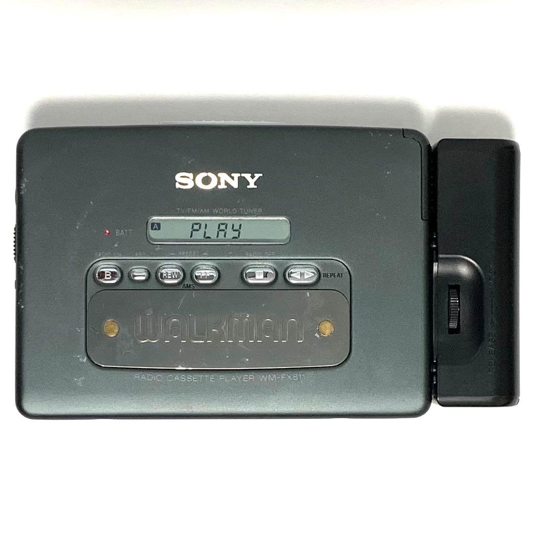 【整備品】SONY WALKMAN カセットウォークマン WM-FX811