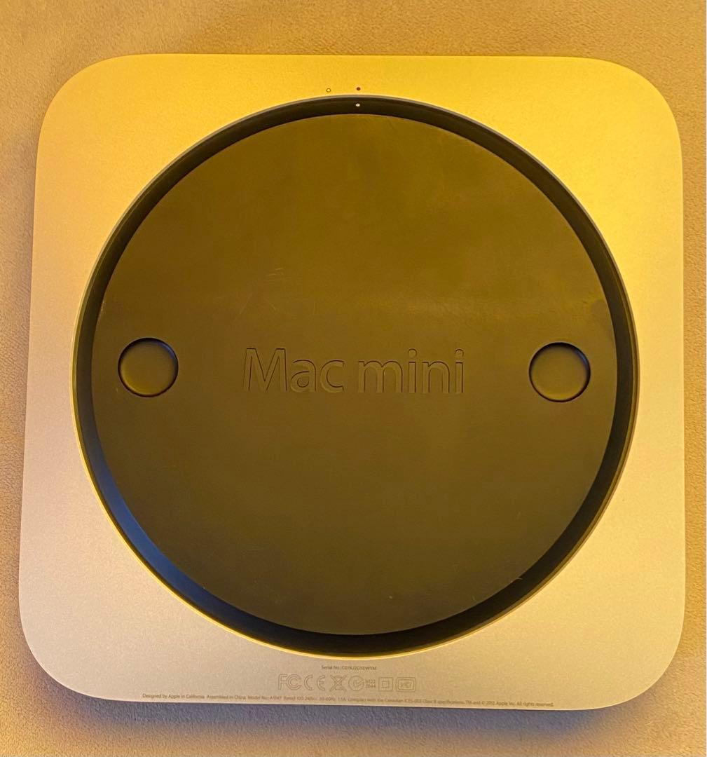 Macデスクトップ Mac mini i7 10GB 256GB SSD 1TB HHD 2012