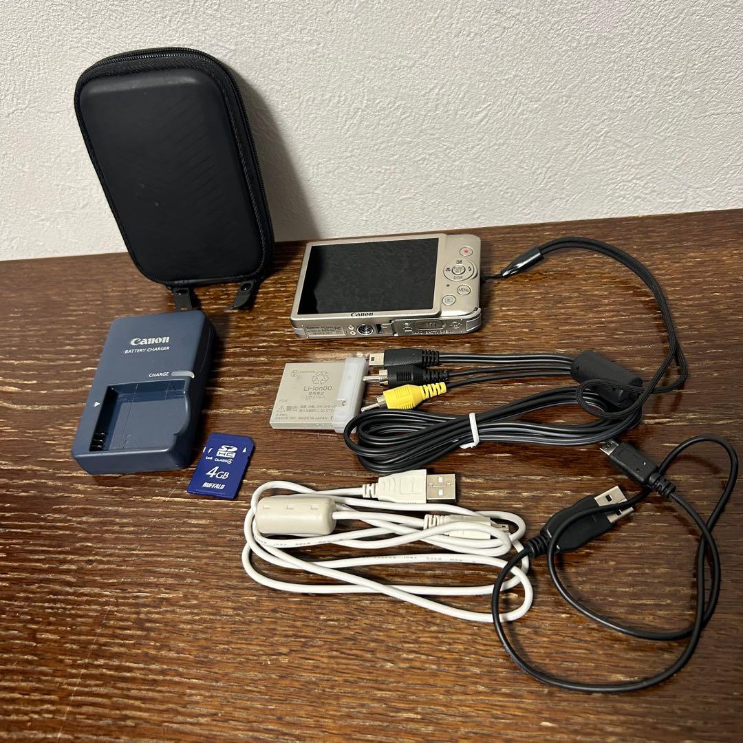 Canon IXY210IS シルバー　充電器　バッテリー