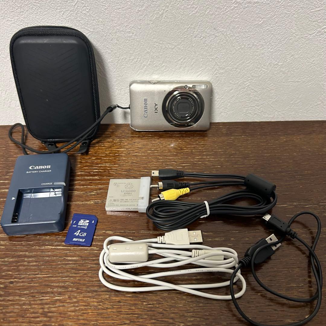 Canon IXY210IS シルバー　充電器　バッテリー