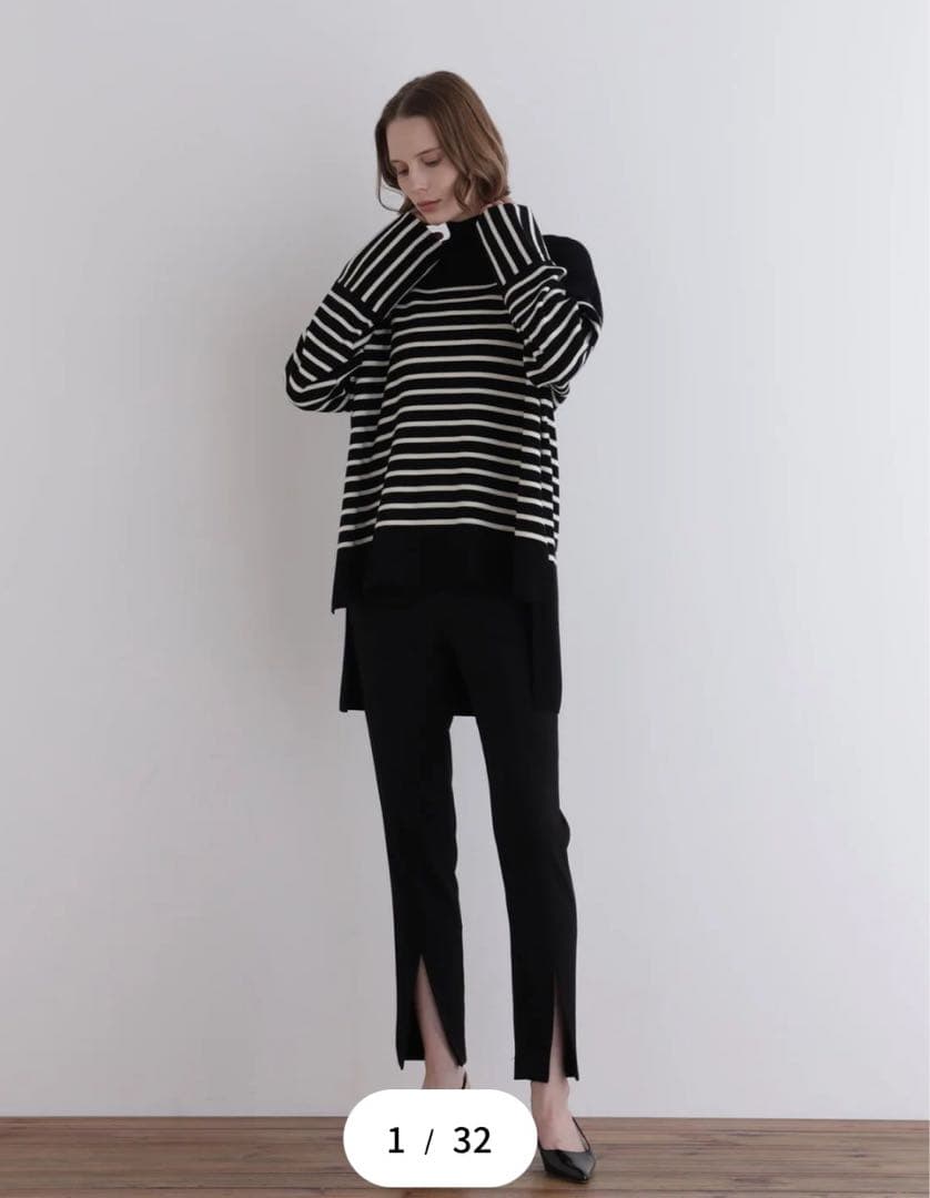 LE PHIL 2WAYツイルフロントスリットパンツ　00