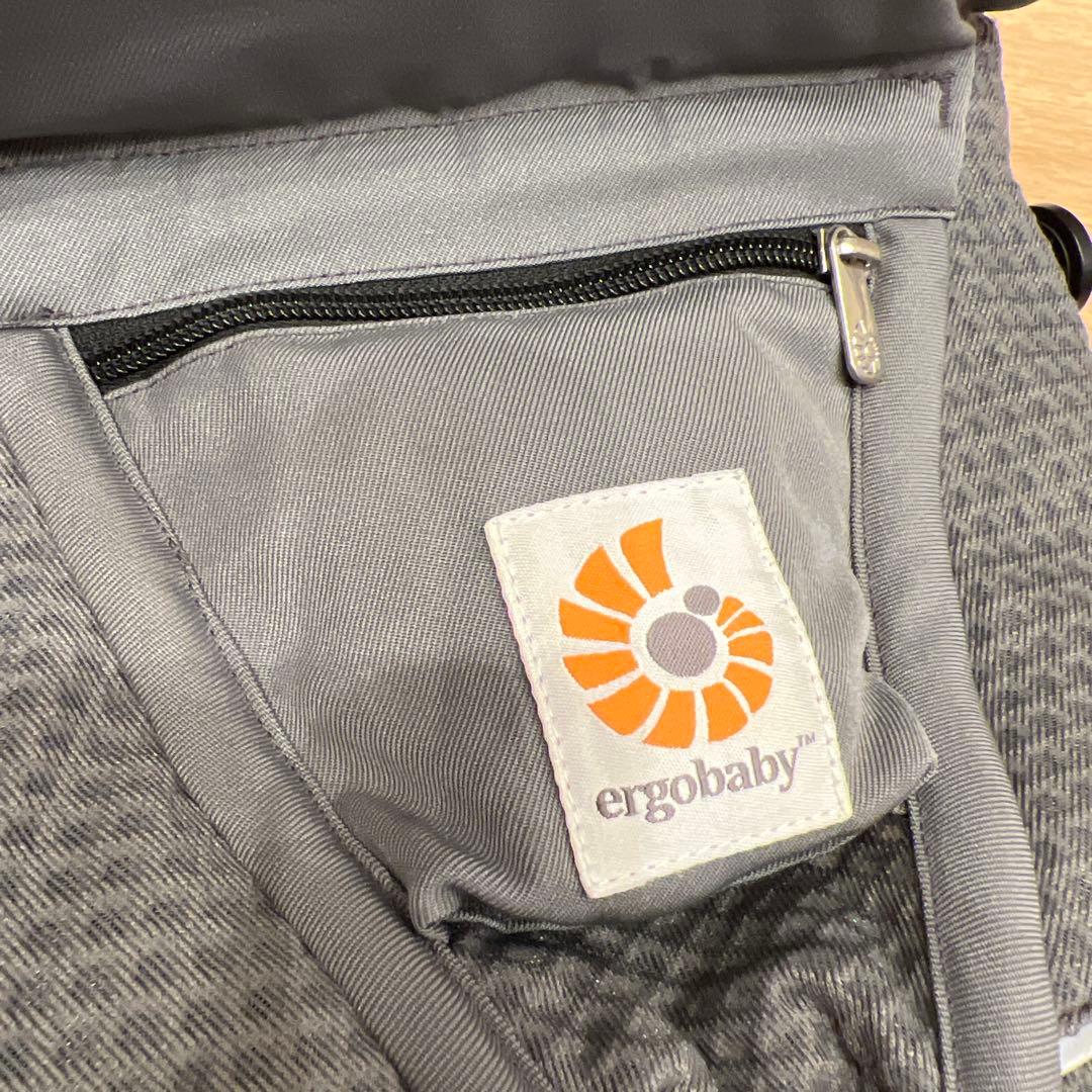 《保証カード付き》ergobaby OMNIbreeze メッシュ素材/グレー