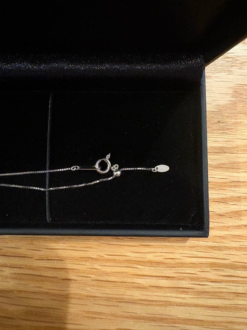 一粒ダイヤ 0.4ct プラチナチェーン【刻印】Jewelry SUEHIRO