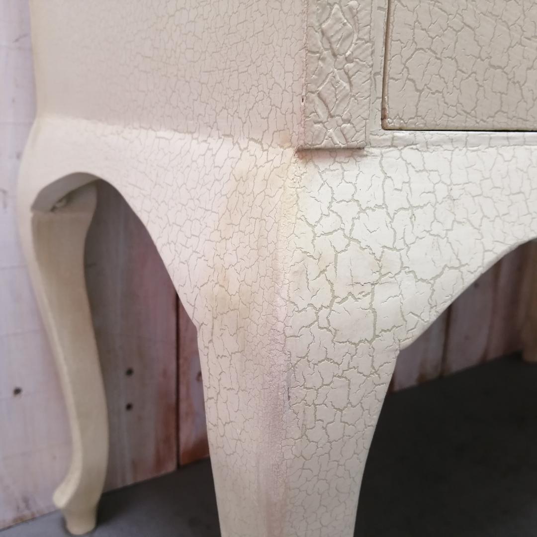 ロココ調　クラシック　イタリア　チェスト　キャビネット　サイドボード　猫脚　花柄