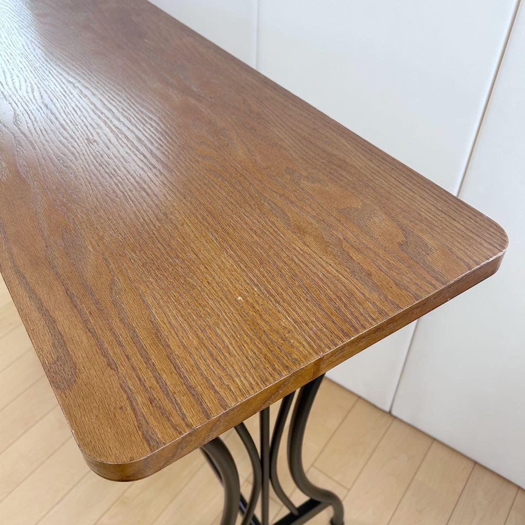 バーカウンター ハイテーブル カウンターテーブル 机 ミッドセンチュリー　カフェ