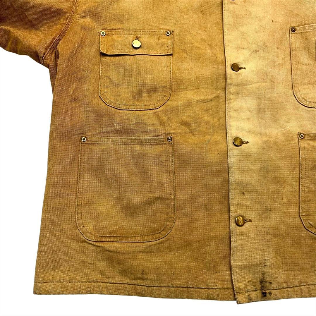 80s 星タグ カーハート ミシガン チョア コート 古着 メンズ F USA製