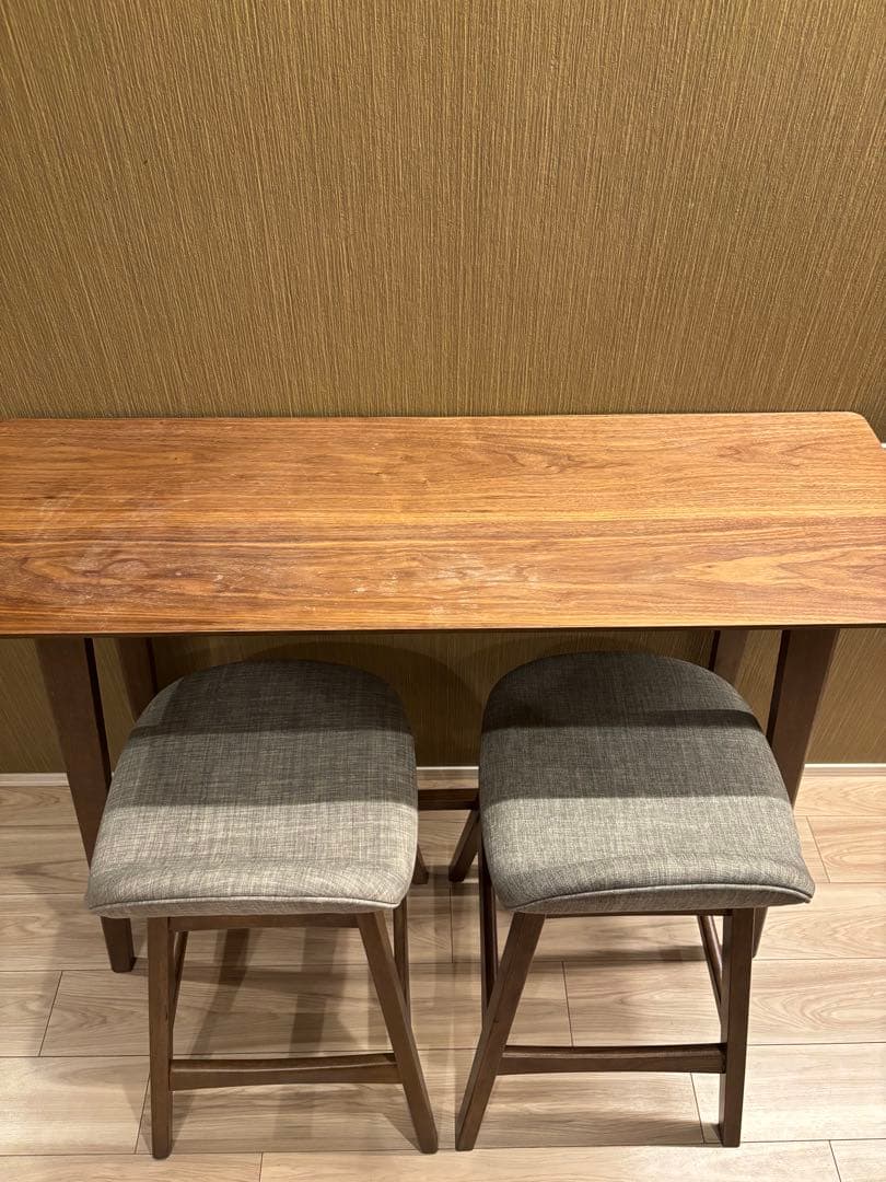 ニトリ　カウンターテーブル＋チェアセット！　※愛知県引き取り限定