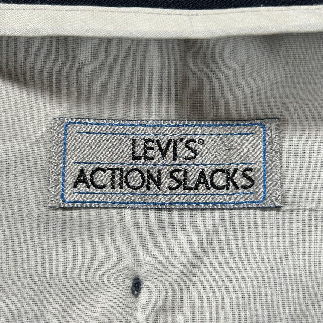 リーバイスアクションスラックスパンツL1257タロンジップ90sアメリカ製古着