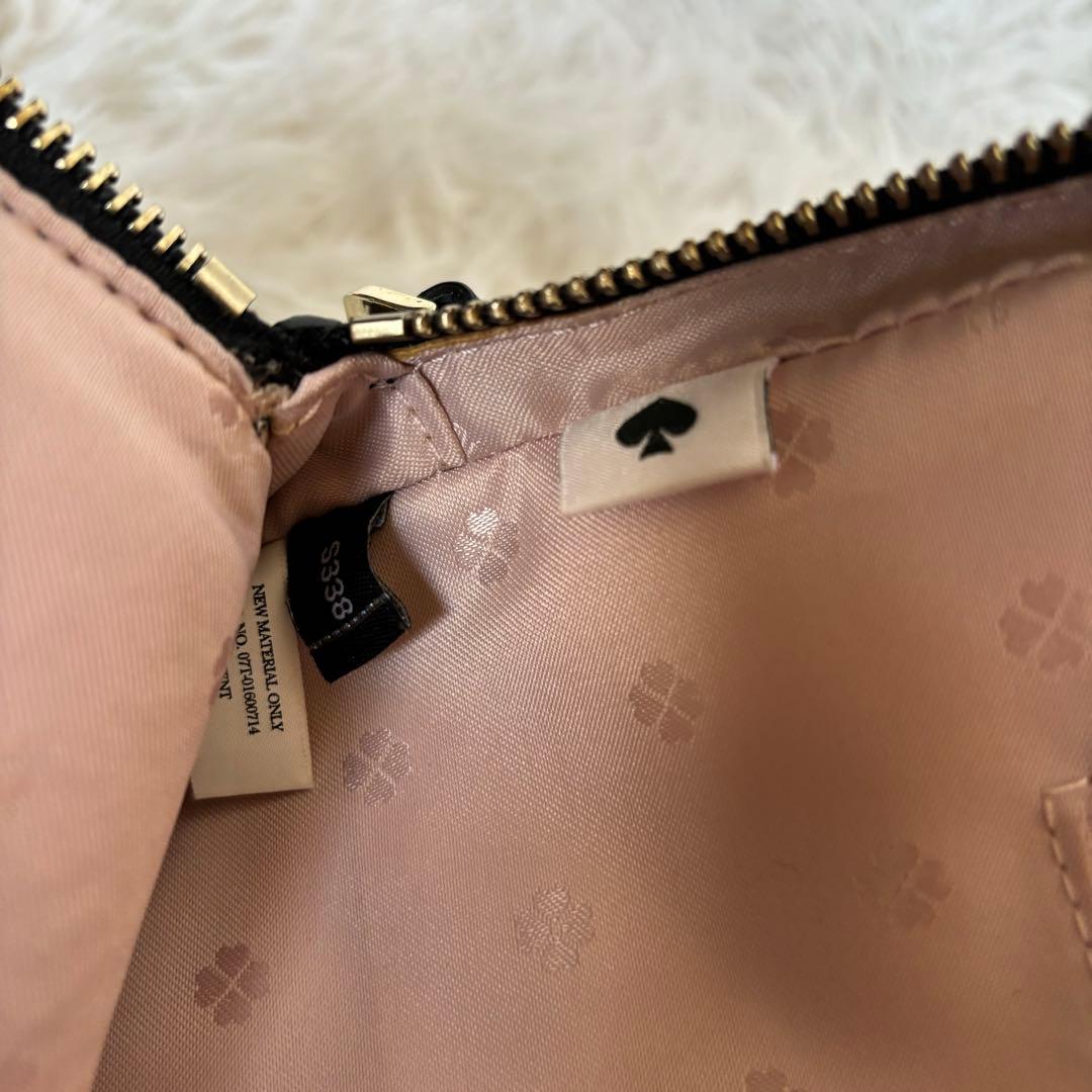 極美品　ケイトスペード　バイカラーレザーバッグ　3way A4 書類　仕事