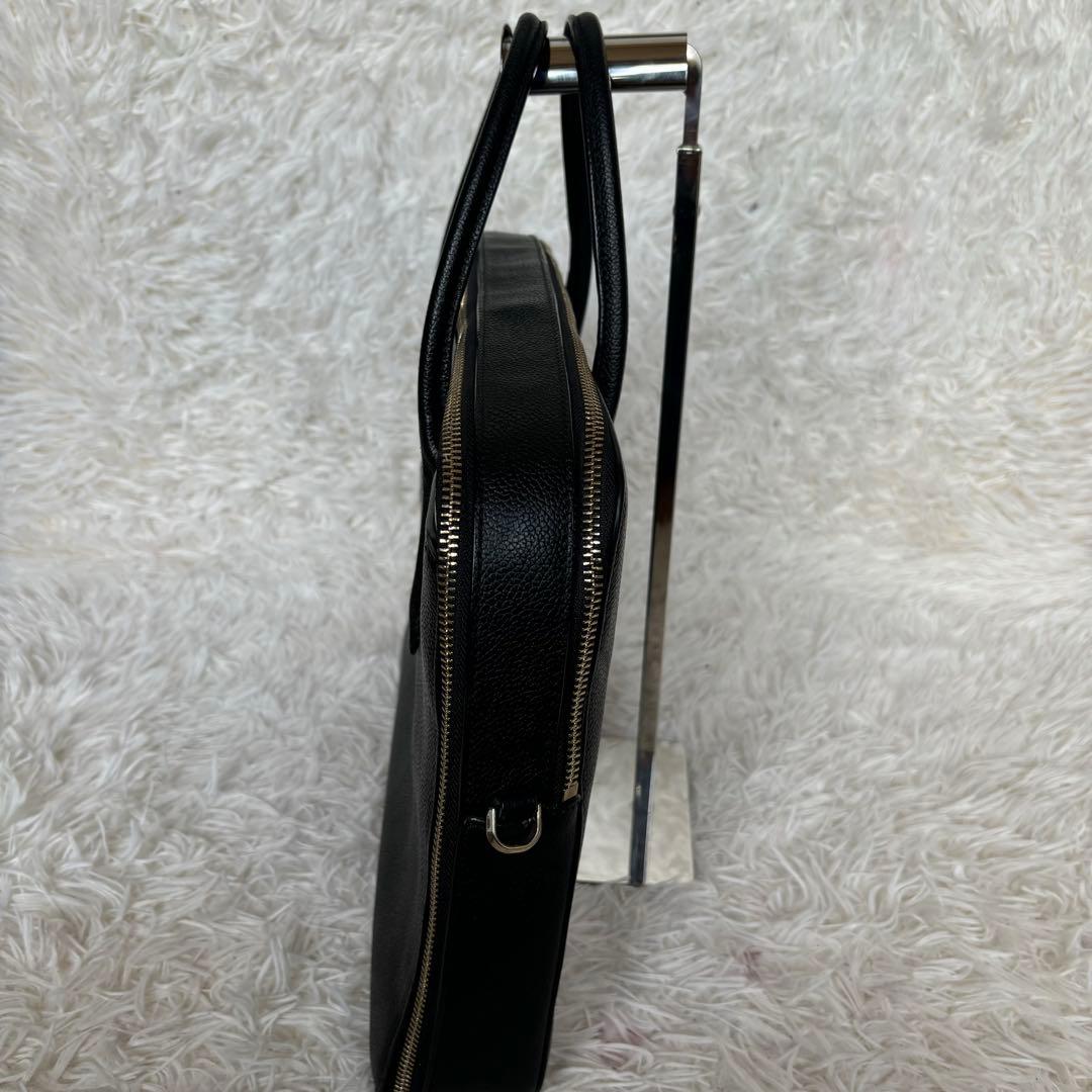 極美品　ケイトスペード　バイカラーレザーバッグ　3way A4 書類　仕事