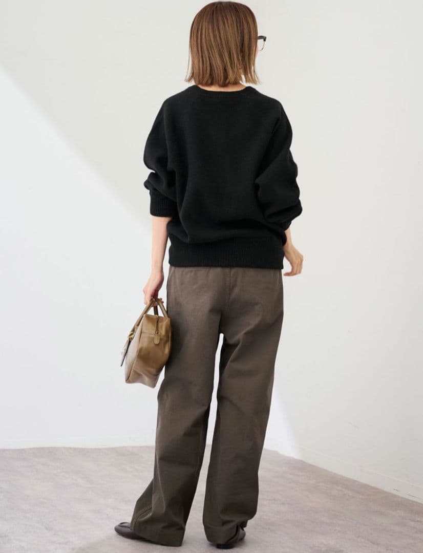 FRAMeWORKOVERSIZEDCHINO パンツ チノパン 36 ブラウン