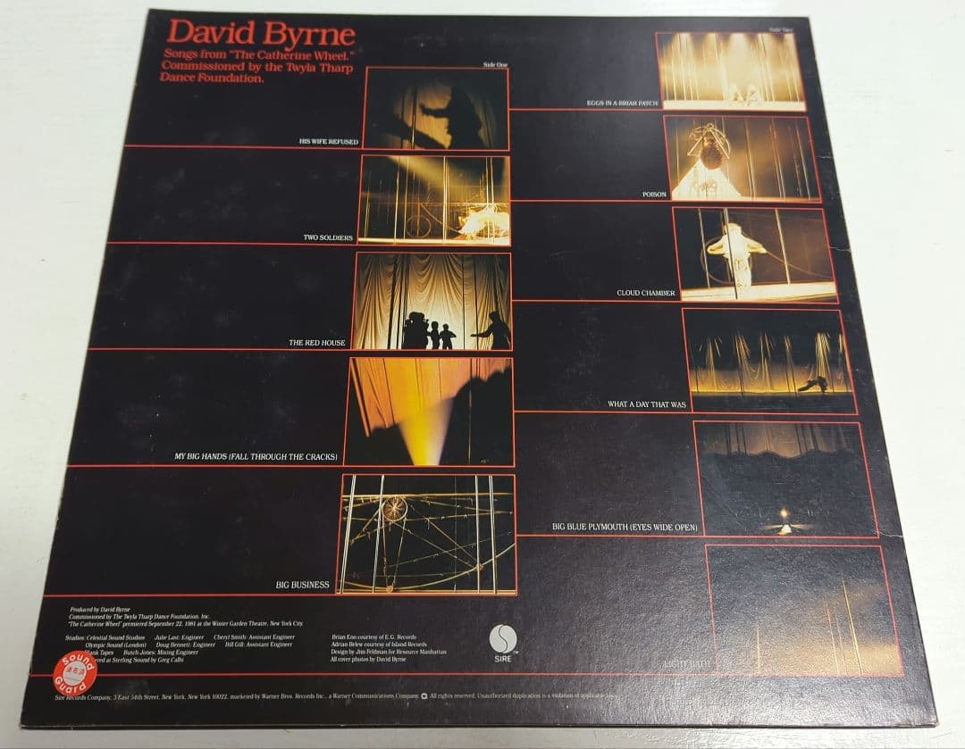 さ*る様 トーキング・ヘッズ デヴィッド・バーン ブライアン・イーノ 計7枚 L