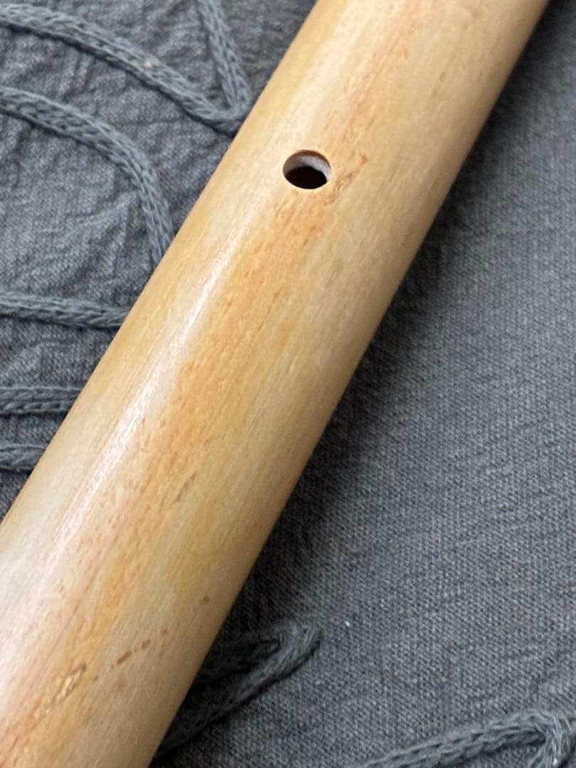 新品【ケーナ工房　奏（かなで）】ケーナ　G管　専用袋付　茶ルズ小川作　保証付 竹