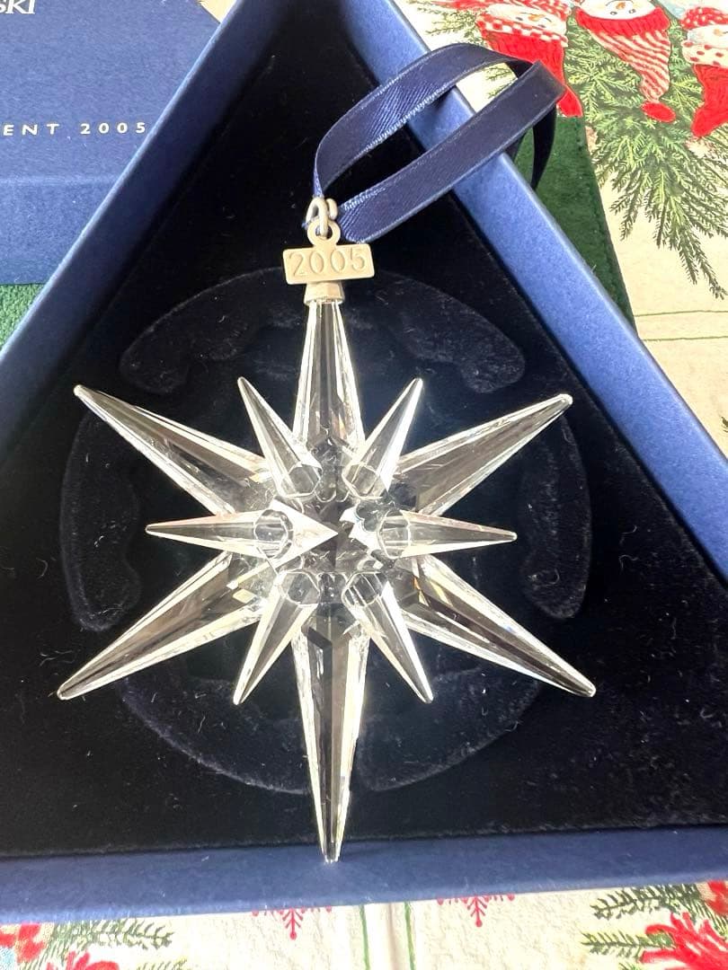 Swarovski クリスマスオーナメント 2005