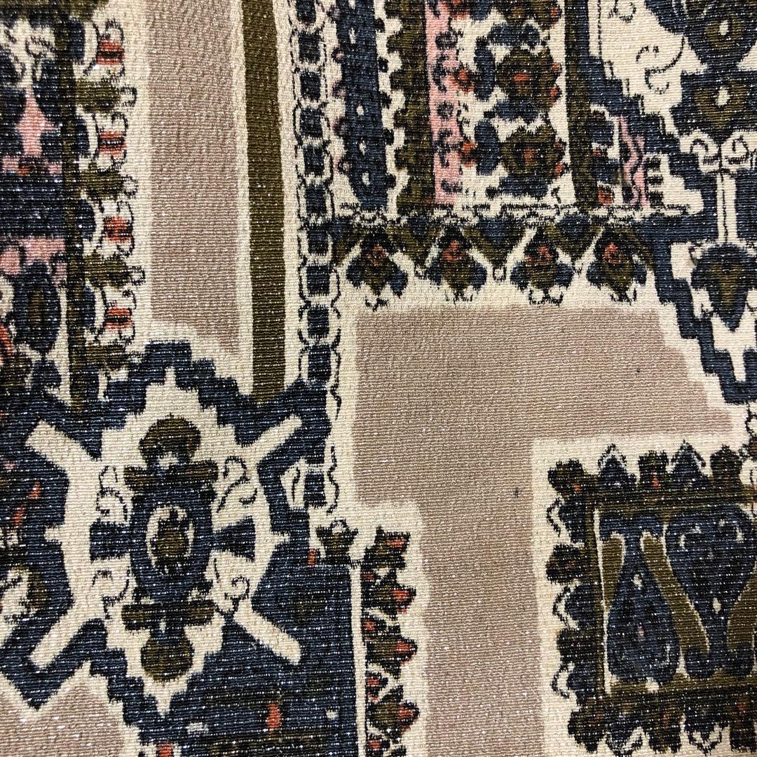 TIME SALE❤️アンティーク　正絹　マジョリカお召し　プリンセスゴシック￼