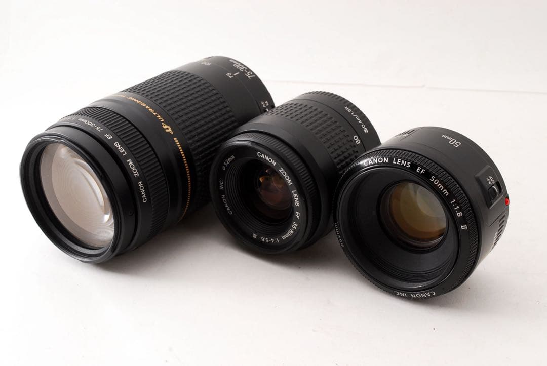 一眼レフカメラ　Canon EOS 5D MarkIII トリプルレンズセット