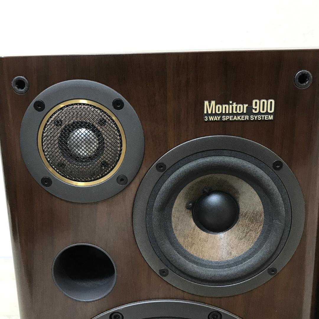 【希少美品】ONKYO 3ウェイスピーカー ペア Monitor 900 重量級