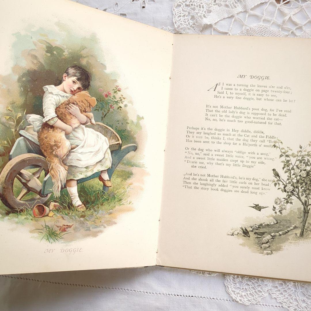 超稀少1888ハリエットベネット絵本 洋書 児童書 アンティーク ヴィクトリアン