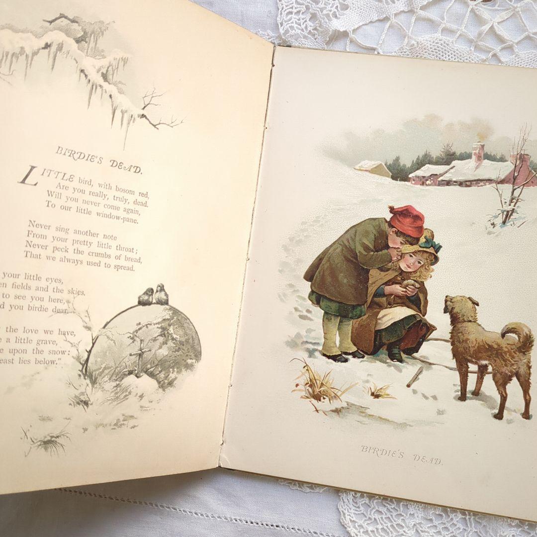 超稀少1888ハリエットベネット絵本 洋書 児童書 アンティーク ヴィクトリアン