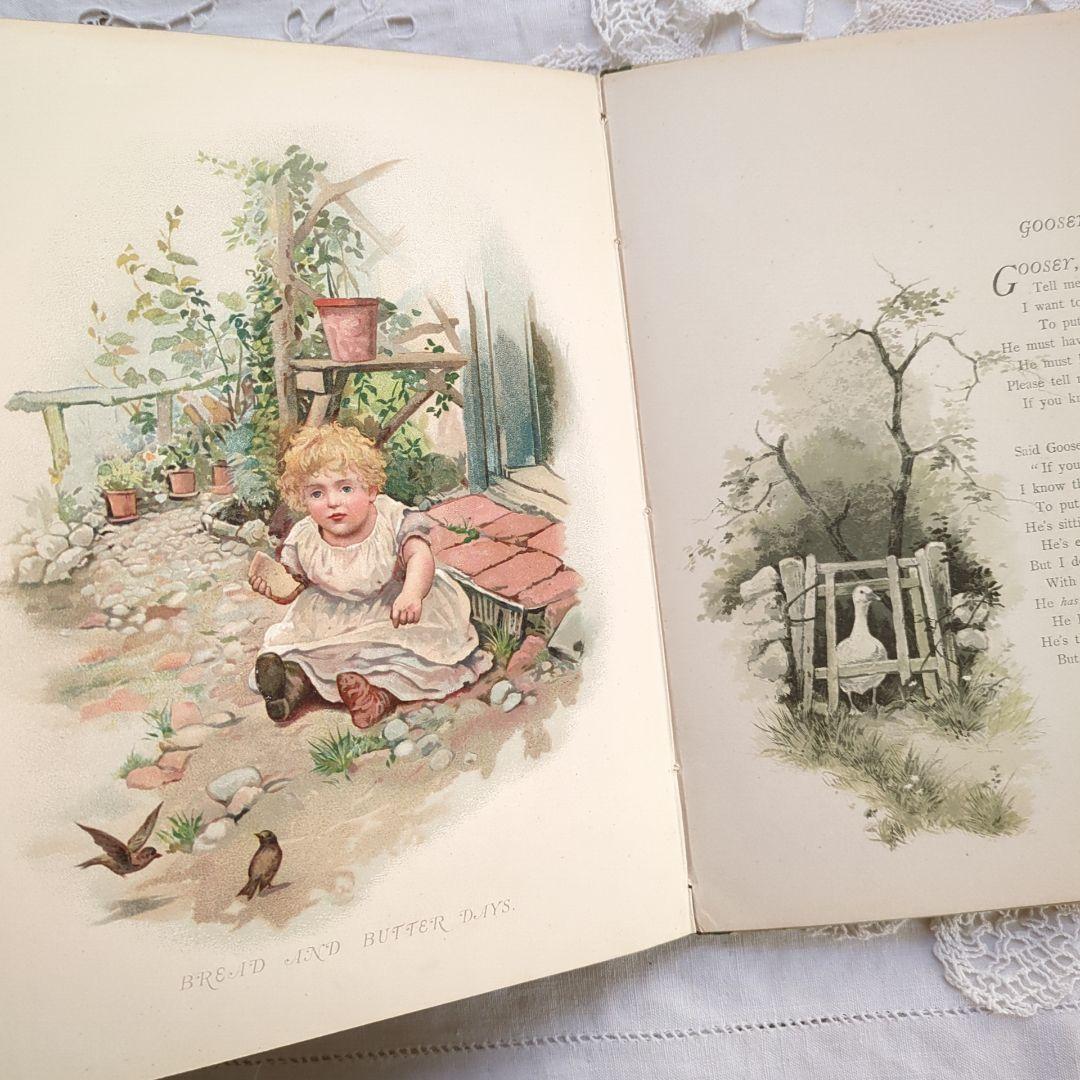 超稀少1888ハリエットベネット絵本 洋書 児童書 アンティーク ヴィクトリアン