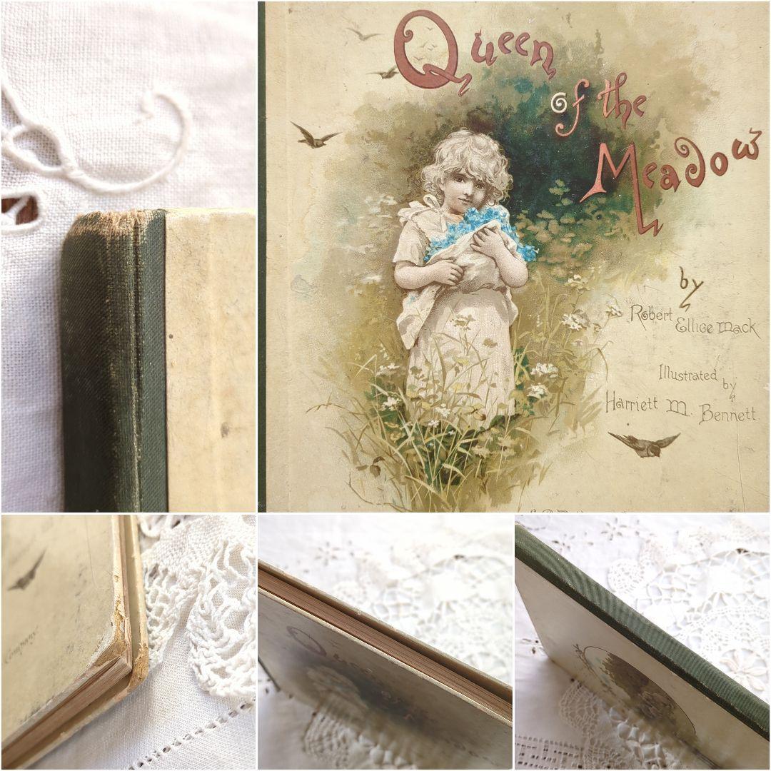 超稀少1888ハリエットベネット絵本 洋書 児童書 アンティーク ヴィクトリアン