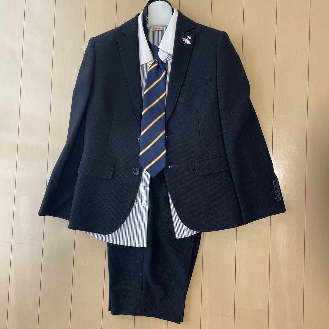 プティマイン(petit main)チャコールJK+ショートパンツセット