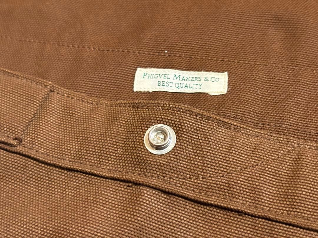 PHIGVEL MAKERS Co. フィグベル ダッククロス メールバッグ