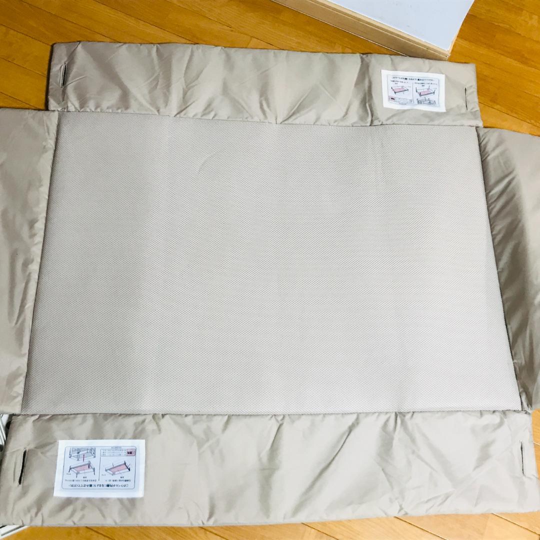 【匿名配送、送料無料】アップリカ ココネルエアー ベビーベッド ココア