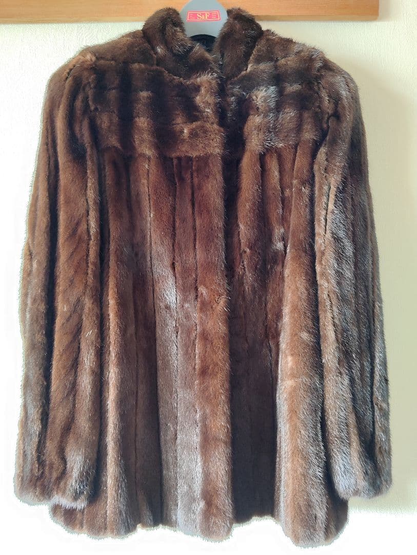 エンバ　グラマミンク毛皮コート