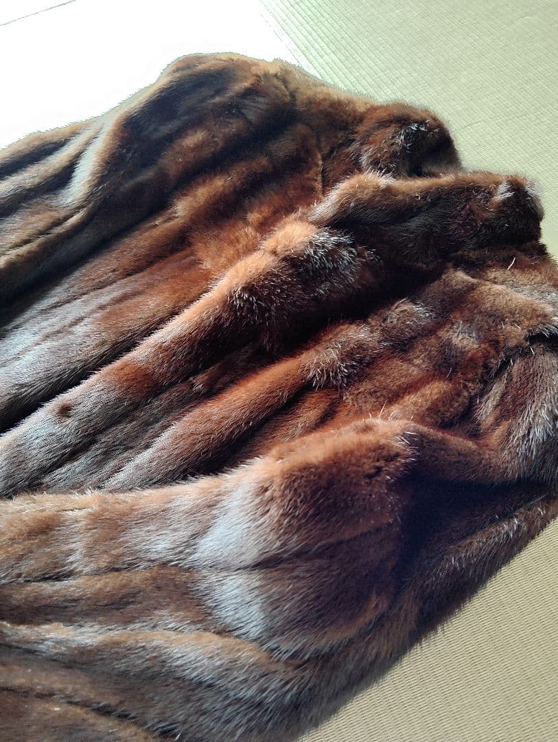 エンバ　グラマミンク毛皮コート