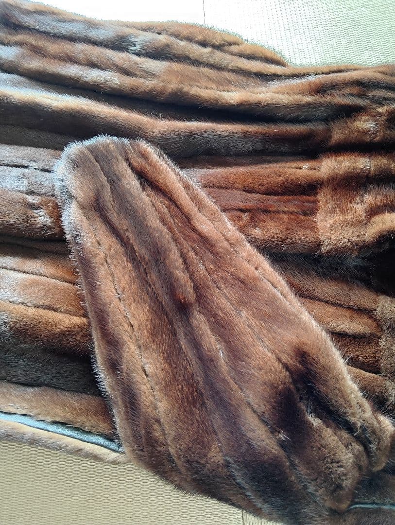 エンバ　グラマミンク毛皮コート