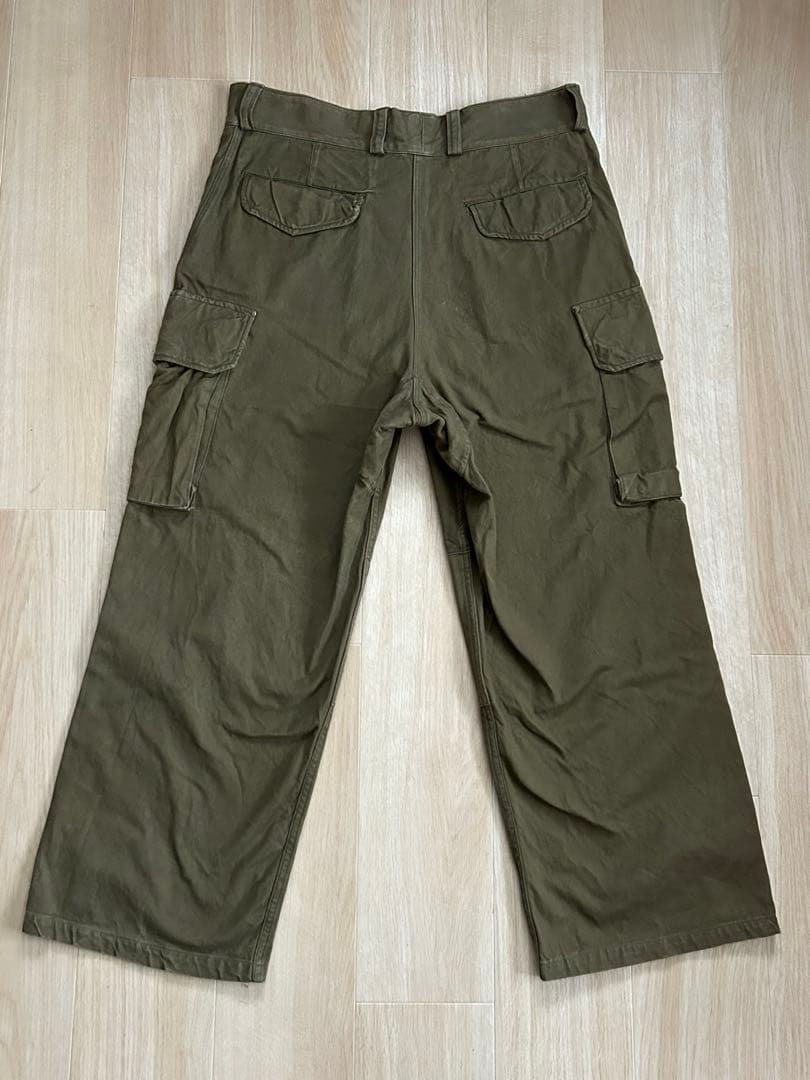 美品 レアモデル フランス軍 M-47 カーゴパンツ ビンテージ