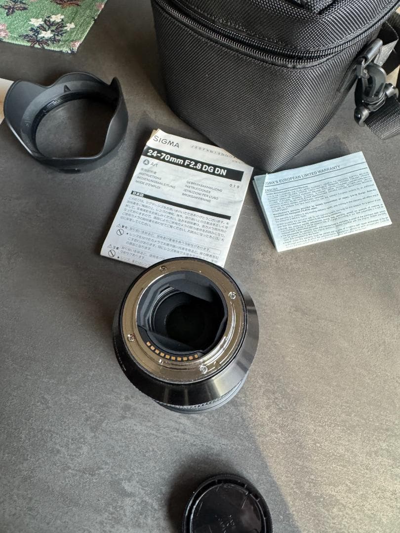 SIGMA 24-70mm F2.8 DG DN Art SONY Eマウント