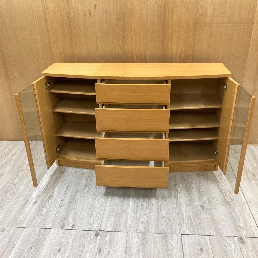 サイドボード　キャビネット　4段引き出し　収納　テレビ台　150ｃｍ
