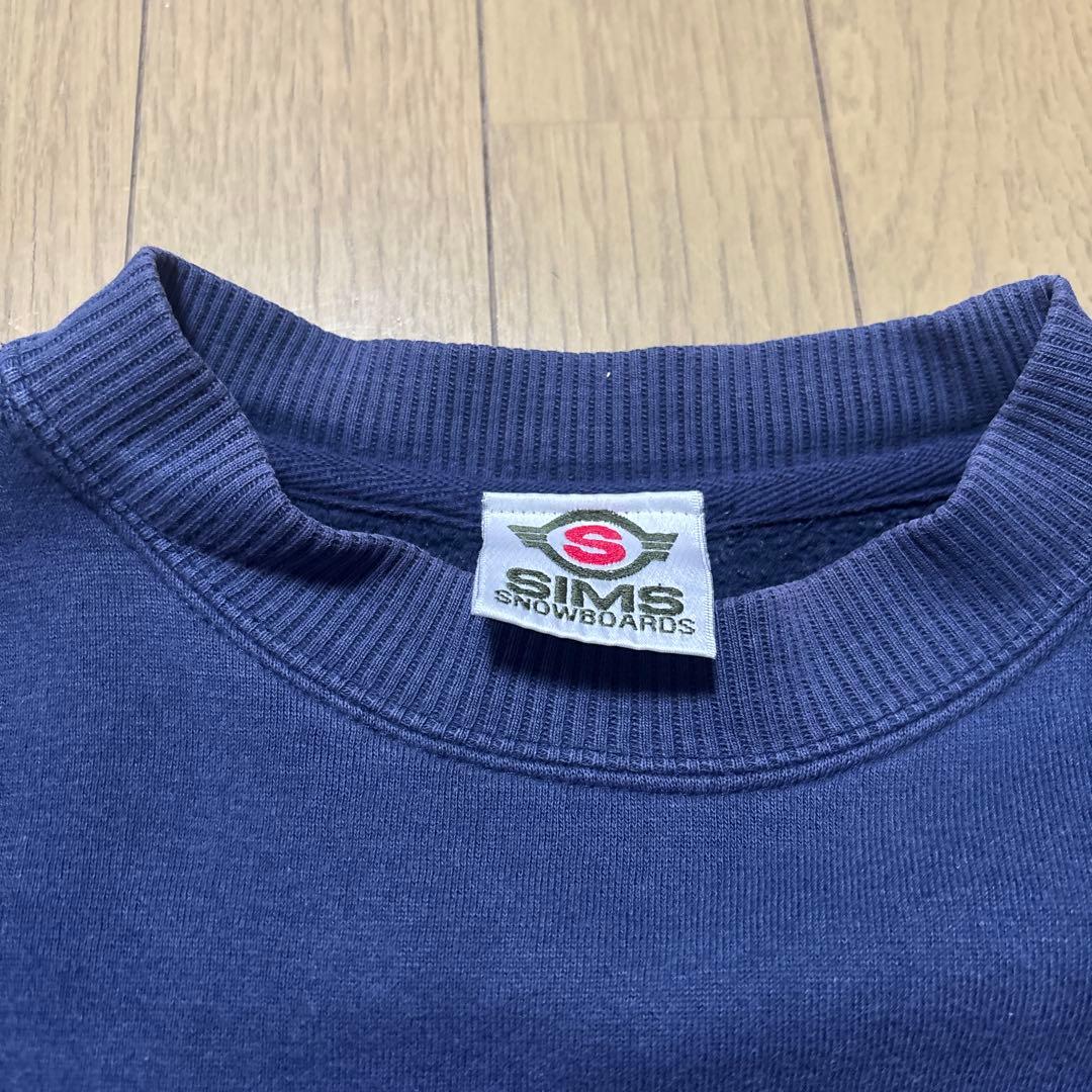 90s sims スウェット　古着　old skate
