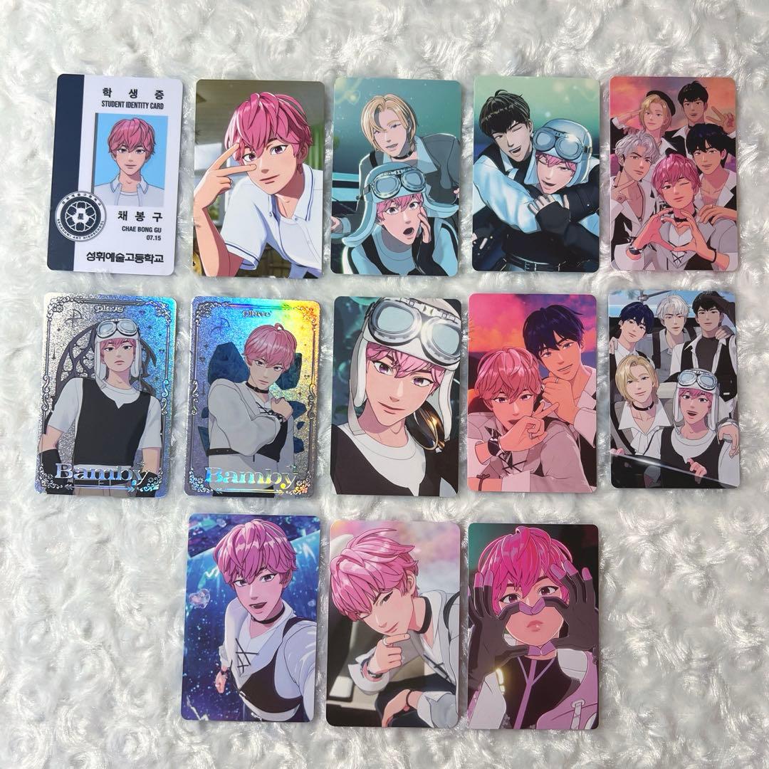 PLAVE バンビ　Asterum アルバム　トレカ　ラキドロ　セット