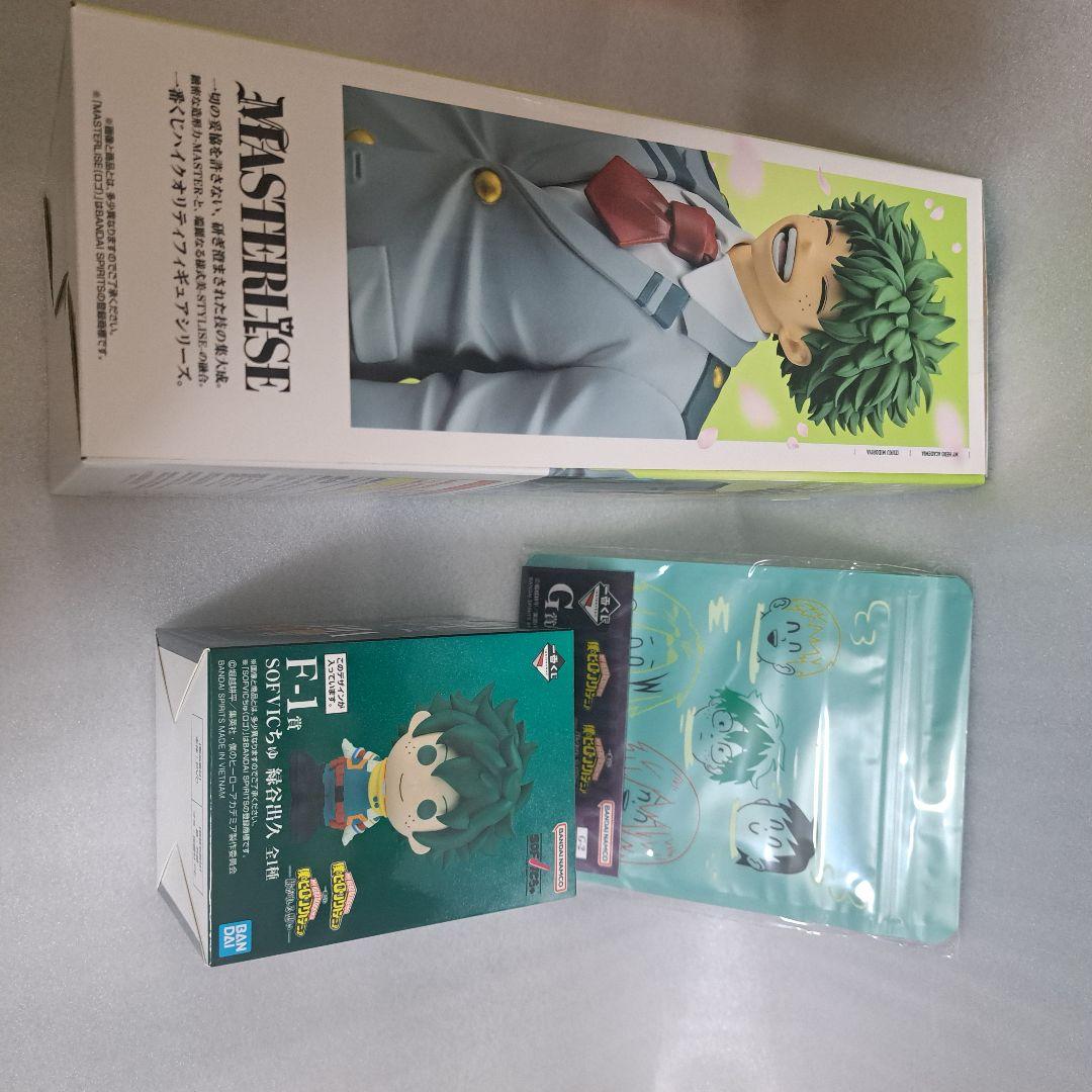 僕のヒーローアカデミア 一番くじ A賞 緑谷出久 フィギュアセット