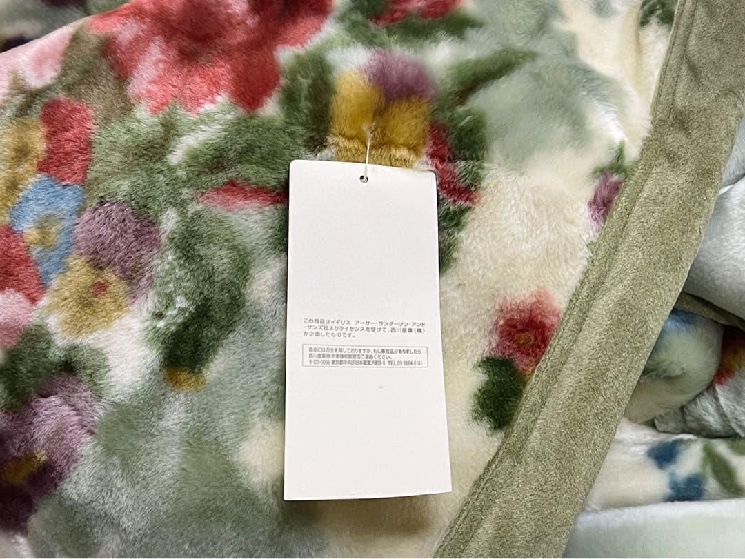 レア【新品】サンダーソン Sanderson アクリルマイヤー毛布 毛布 西川