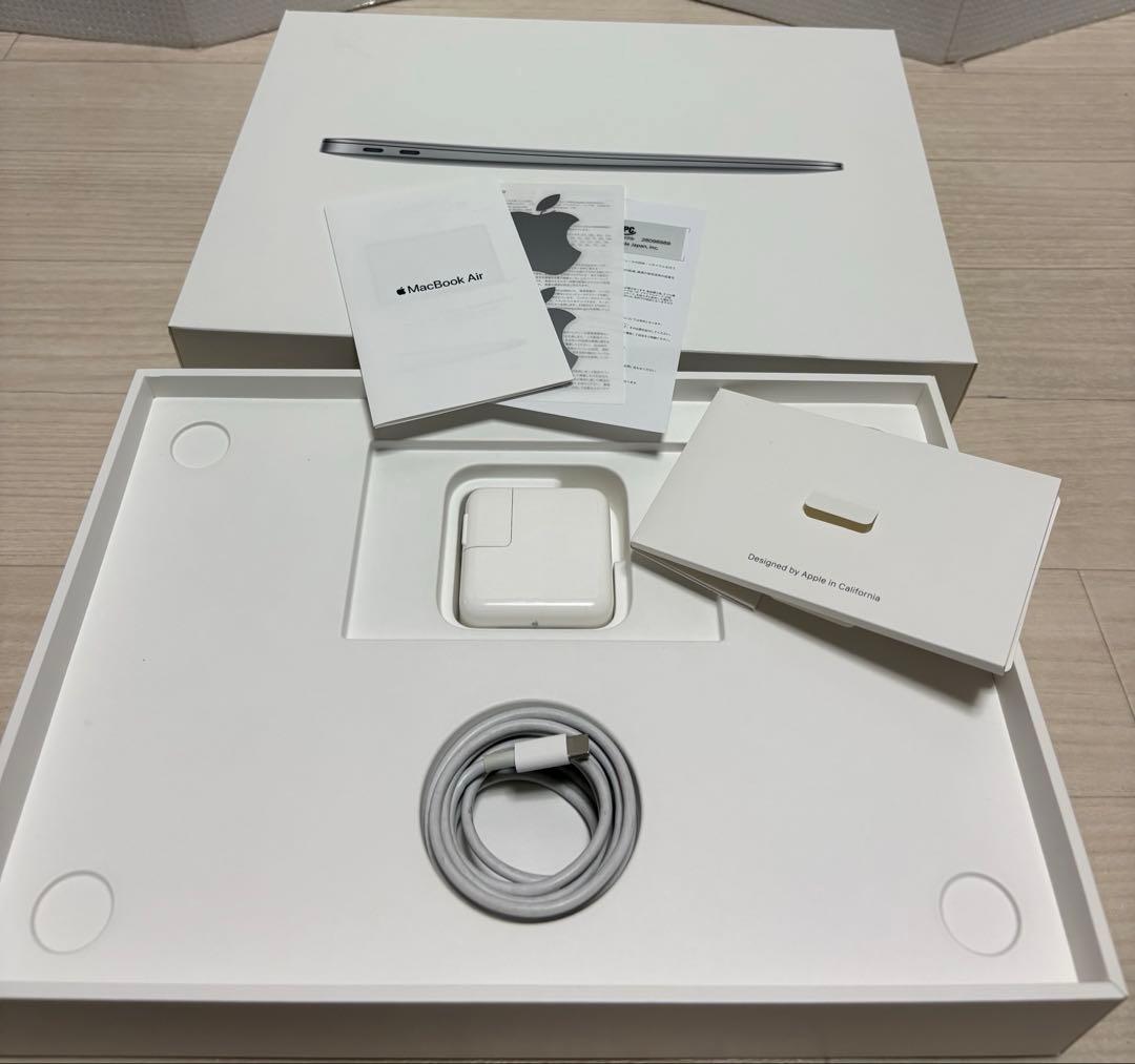 MacBook Air 2019 13インチ箱、充電器付き