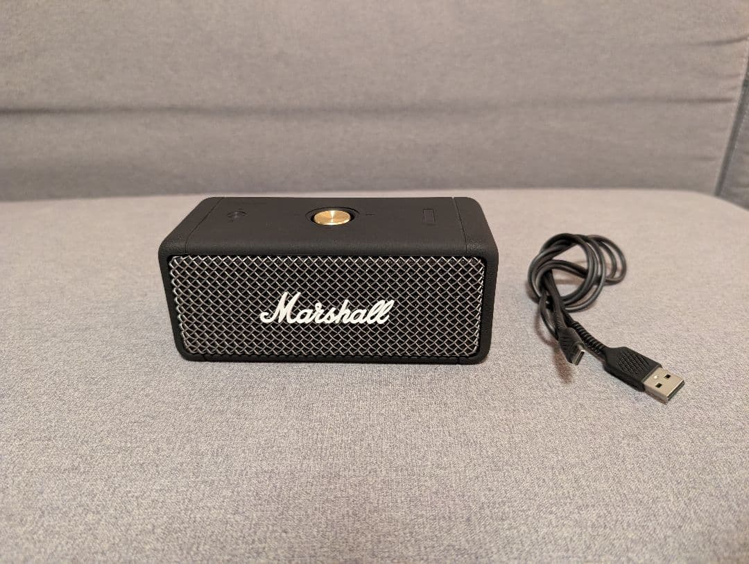 Marshall EMBERTON ブラック ポータブルスピーカー