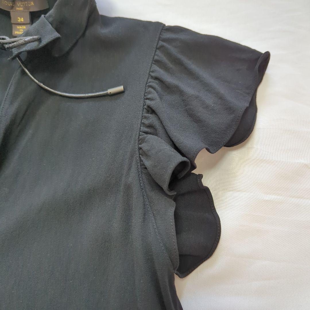 ルイヴィトン ✨ロゴ入り チュニックRW151A レディース ブラック