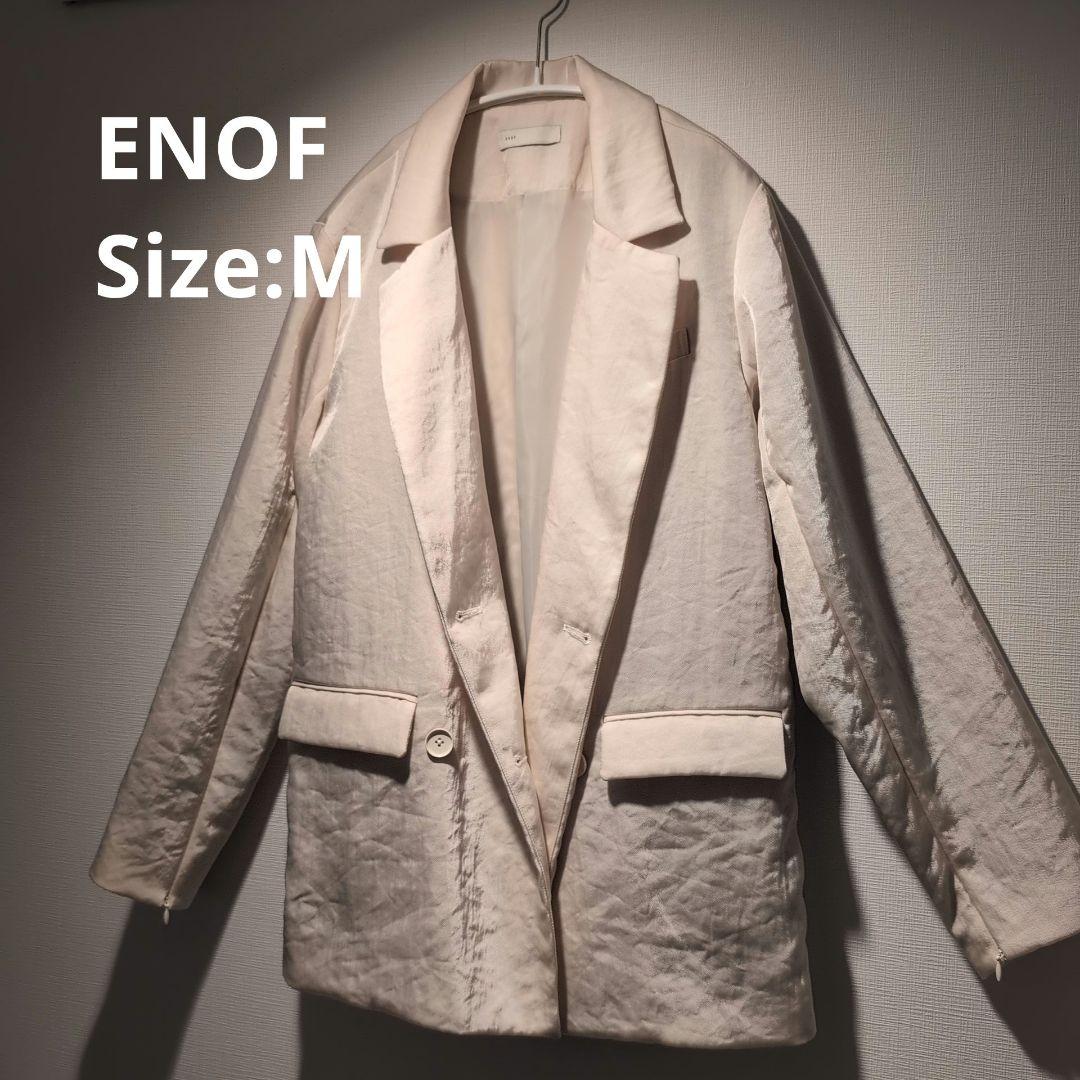 A. ENOF テーラードジャケット Mサイズ ホワイト