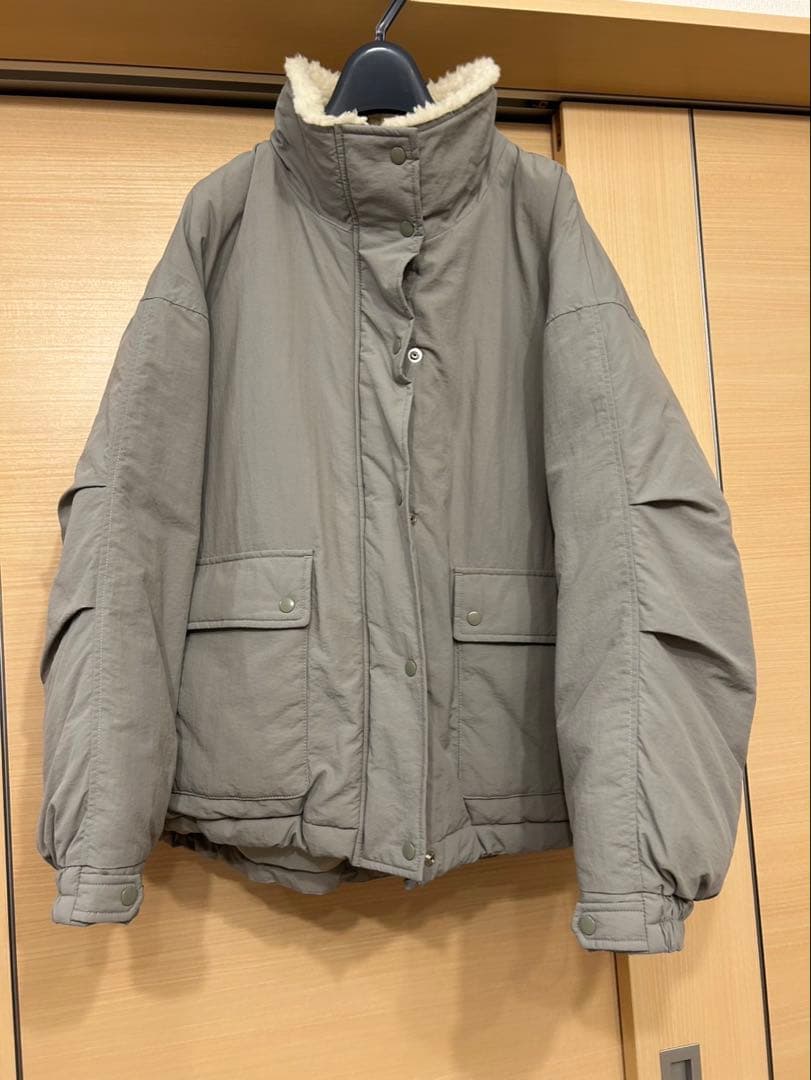 LOWRYS FARM スタンドブルゾン　カーキ