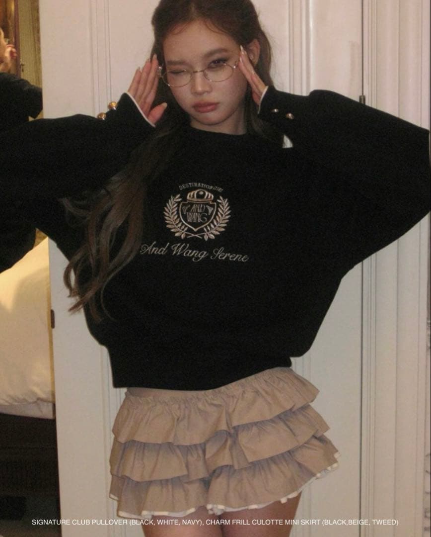 トップス andwang Signature Club Pullover