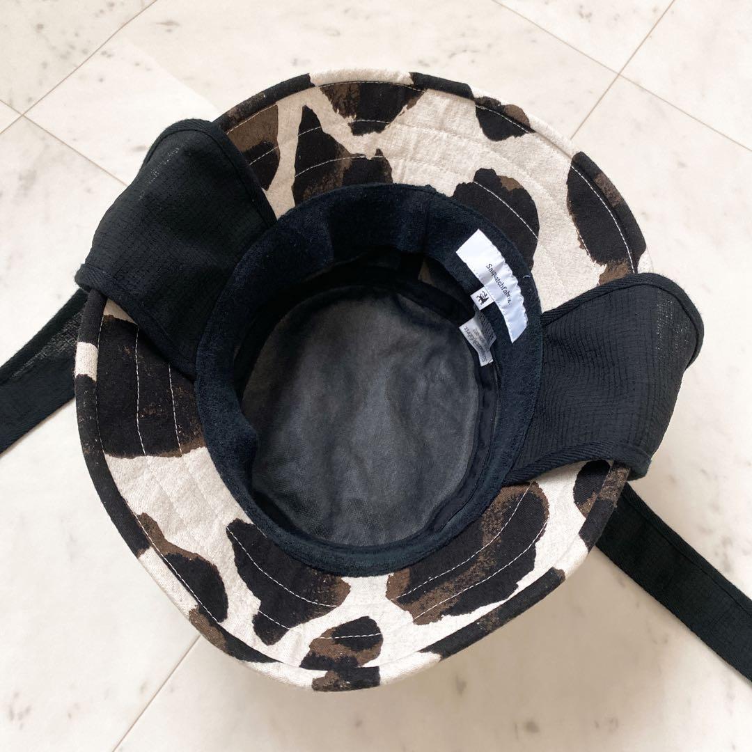 帽子 SASQUATCHfabrix. ANIMAL PATTERN BUSH HAT