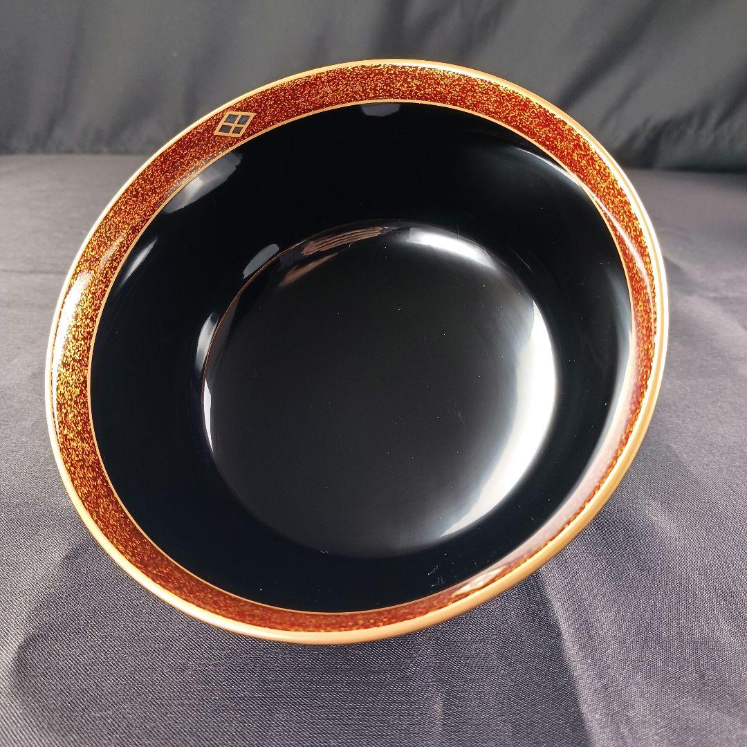 専用Y3112-3 懐石道具 漆器 金彩 金梨地 煮物椀 7客 共箱