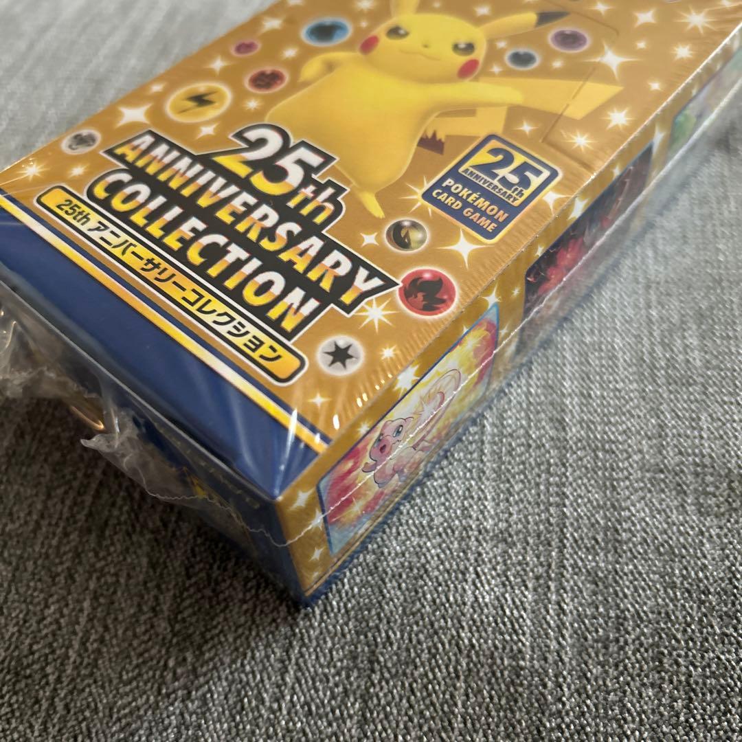 ポケモンカード25th アニバーサリーコレクション　1BOX シュリンク付き
