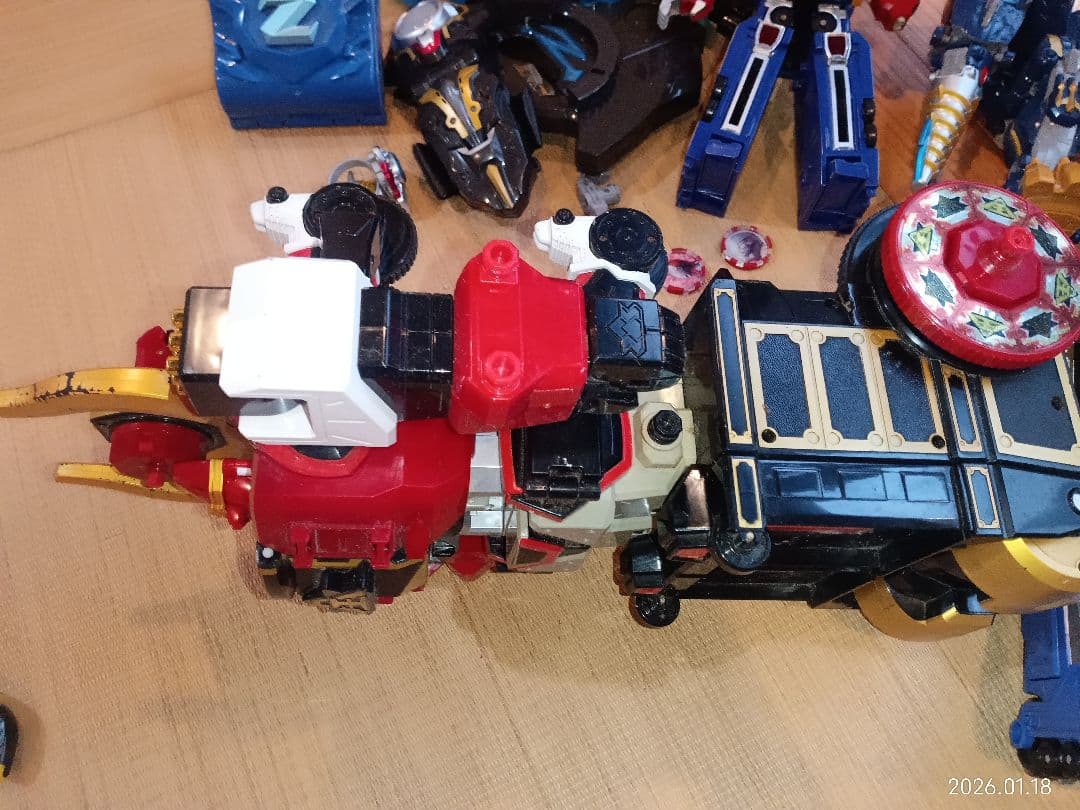 H*1様 戦隊ヒーロー ロボットフィギュアセット